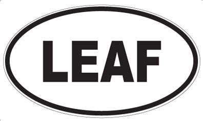LEAF - Oval Magnet