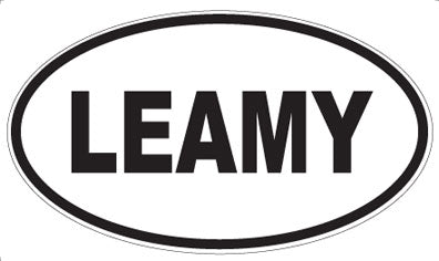 LEAMY - Oval Magnet