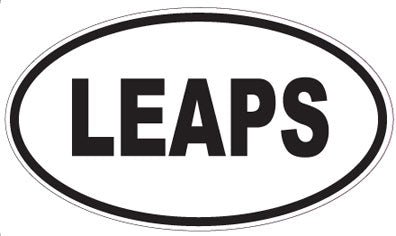 LEAPS - Oval Magnet