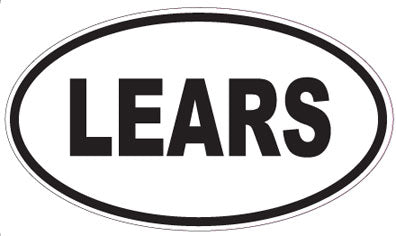 LEARS - Oval Magnet