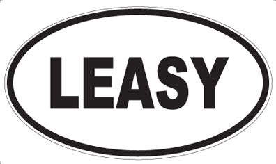LEASY - Oval Magnet