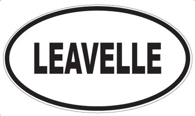LEAVELLE - Oval Magnet