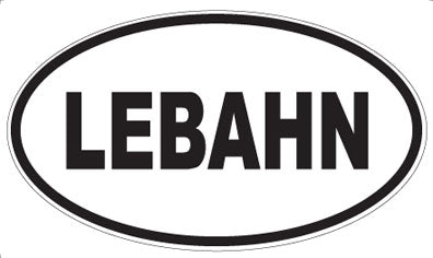LEBAHN - Oval Magnet