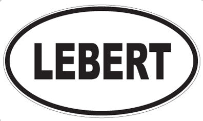 LEBERT - Oval Magnet