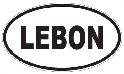 LEBON - Oval Magnet