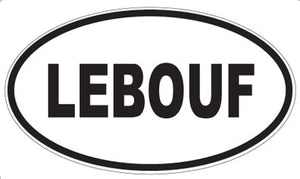 LEBOUF - Oval Sticker