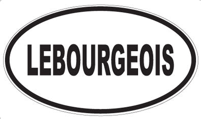 LEBOURGEOIS - Oval Magnet