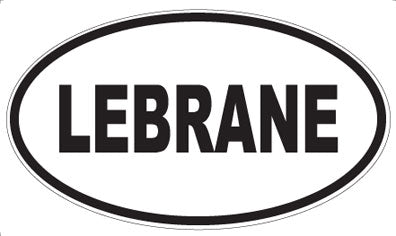 LEBRANE - Oval Magnet