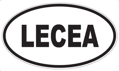 LECEA - Oval Magnet