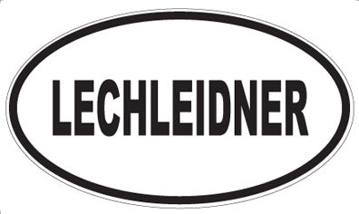 LECHLEIDNER - Oval Magnet
