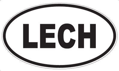 LECH - Oval Magnet