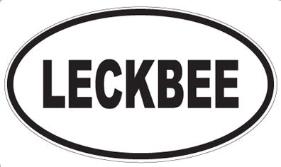 LECKBEE - Oval Sticker