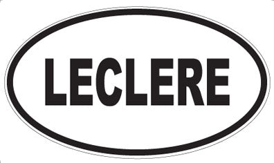 LECLERE - Oval Magnet