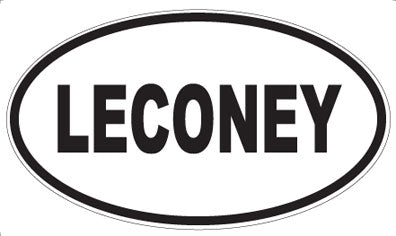 LECONEY - Oval Magnet