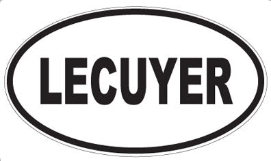 LECUYER - Oval Magnet