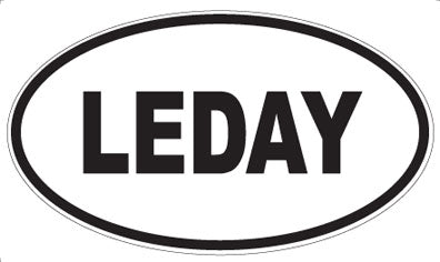 LEDAY - Oval Magnet