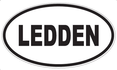 LEDDEN - Oval Magnet