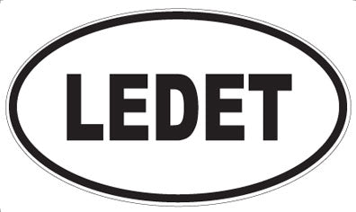 LEDET - Oval Magnet