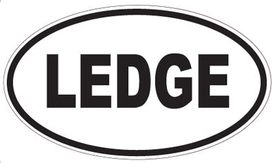 LEDGE - Oval Magnet