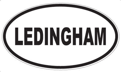 LEDINGHAM - Oval Magnet
