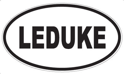 LEDUKE - Oval Magnet