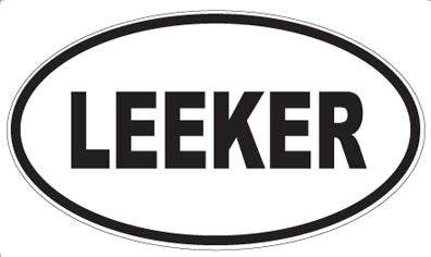 LEEKER - Oval Magnet