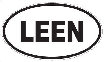 LEEN - Oval Magnet