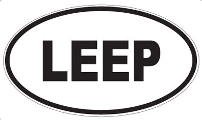 LEEP - Oval Magnet