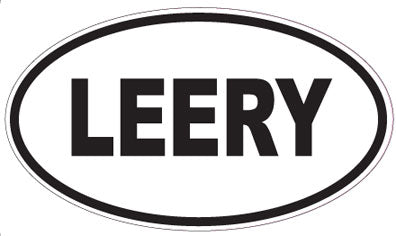 LEERY - Oval Magnet