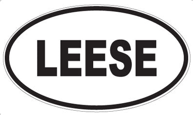 LEESE - Oval Magnet