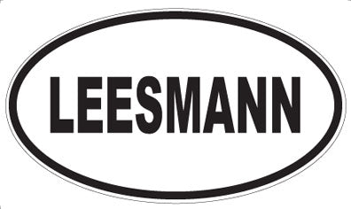 LEESMANN - Oval Magnet