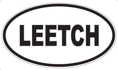 LEETCH - Oval Magnet