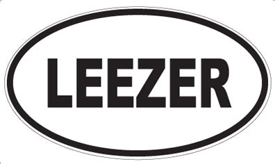 LEEZER - Oval Magnet