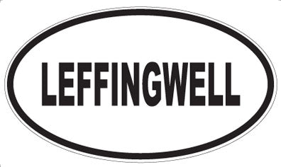 LEFFINGWELL - Oval Magnet