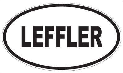 LEFFLER - Oval Magnet