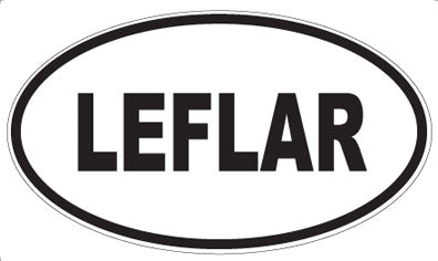 LEFLAR - Oval Magnet