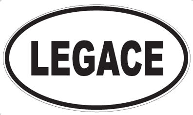 LEGACE - Oval Magnet