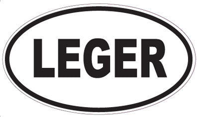 LEGER - Oval Magnet