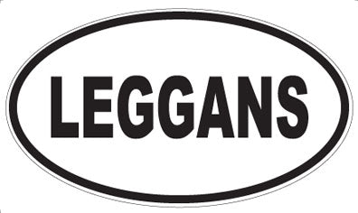 LEGGANS - Oval Magnet