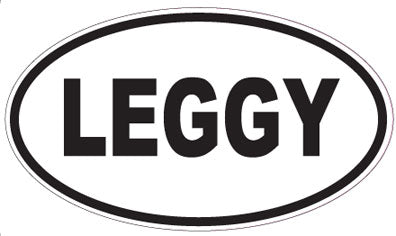 LEGGY - Oval Magnet