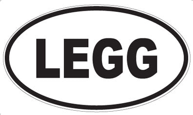 LEGG - Oval Magnet