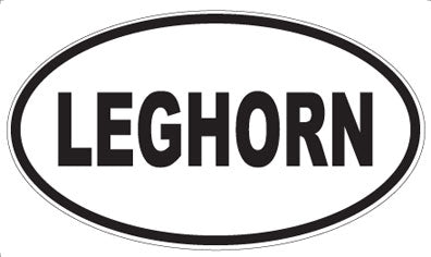 LEGHORN - Oval Magnet