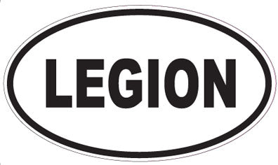 LEGION - Oval Sticker
