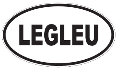 LEGLEU - Oval Magnet