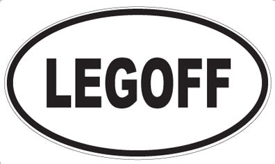 LEGOFF - Oval Sticker