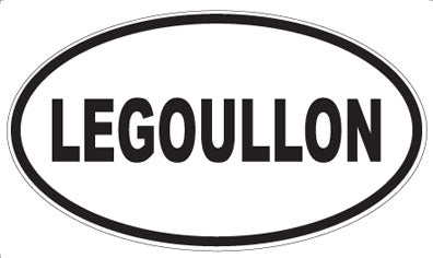LEGOULLON - Oval Magnet