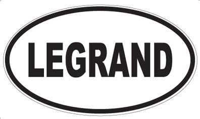 LEGRAND - Oval Sticker