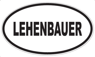 LEHENBAUER - Oval Magnet