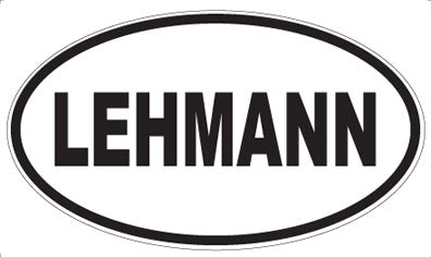 LEHMANN - Oval Magnet