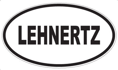 LEHNERTZ - Oval Magnet